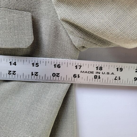 Ralph Lauren Collection 2 Piece Suit Pencil Skirt Set Taupe Gray Wool Blend 6 - Picture 10 of 11